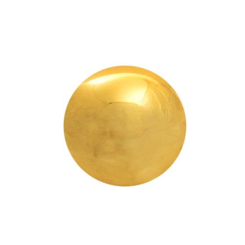 Διακοσμητική Μπάλα Κεραμική Χρυσή Art Et Lumiere 10εκ. 02810 (Υλικό: Κεραμικό, Χρώμα: Χρυσό ) - Art Et Lumiere - lumiere_02810