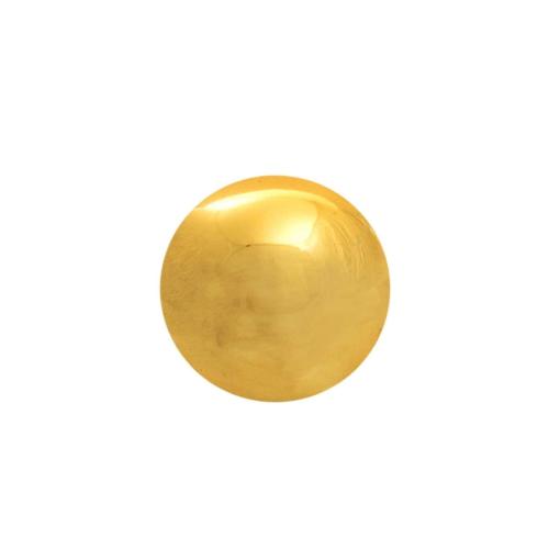 Διακοσμητική Μπάλα Κεραμική Χρυσή Art Et Lumiere 8εκ. 02802 (Υλικό: Κεραμικό, Χρώμα: Χρυσό ) - Art Et Lumiere - lumiere_02802