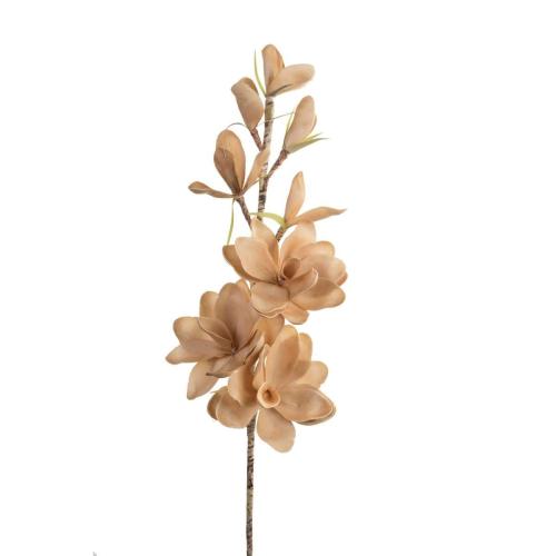 Κλαδί Με Λουλούδια Μπεζ Art Et Lumiere 80εκ. 03979 (Σετ 6 Τεμάχια) (Χρώμα: Μπεζ) - Art Et Lumiere - lumiere_03979