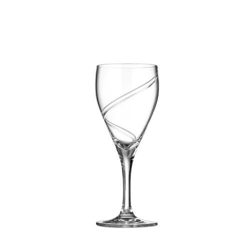 Σετ 6τμχ Ποτήρι Κρασιού Κρυστάλλινο 190ml Rona 168-2 Capolavoro (Υλικό: Κρύσταλλο, Χρώμα: Διάφανο , Μέγεθος: Κολωνάτο) - Capolavoro - 168-2