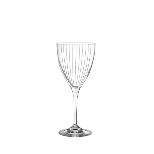 Σετ 6τμχ Ποτήρι Κρασιού Κρυστάλλινο 250ml 71-2 Capolavoro (Υλικό: Κρύσταλλο, Χρώμα: Διάφανο , Μέγεθος: Κολωνάτο) - Capolavoro - 71-2