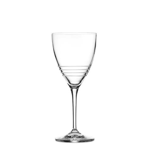 Σετ 6τμχ Ποτήρι Κρασιού Κρυστάλλινο 250ml 85 Capolavoro (Υλικό: Κρύσταλλο, Χρώμα: Διάφανο , Μέγεθος: Κολωνάτο) - Capolavoro - 85-2-250