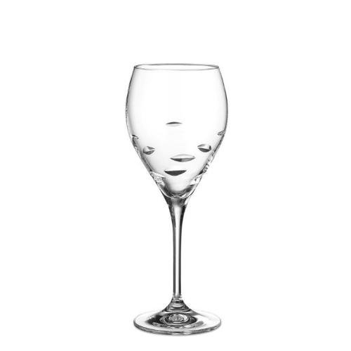 Σετ 6τμχ Ποτήρι Κρασιού Κρυστάλλινο 340ml Lenny 178-2 Capolavoro (Υλικό: Κρύσταλλο, Χρώμα: Διάφανο , Μέγεθος: Κολωνάτο) - Capolavoro - 178-2