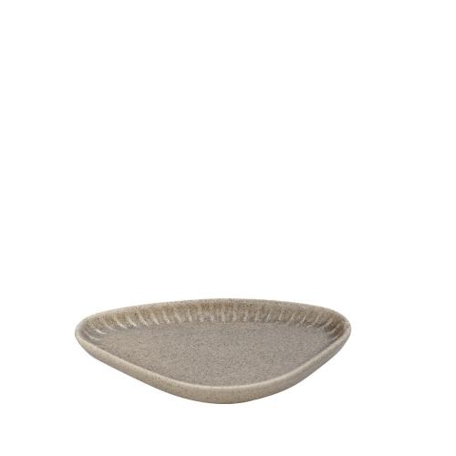 Πιάτο Γλυκού Τριγωνικό Stoneware Gobi Beige-Sand Matte ESPIEL 15x8,5x2εκ. OW2014K6 (Σετ 6 Τεμάχια) (Χρώμα: Μπεζ, Υλικό: Stoneware, Μέγεθος: Μεμονωμένο) - ESPIEL - OW2014K6
