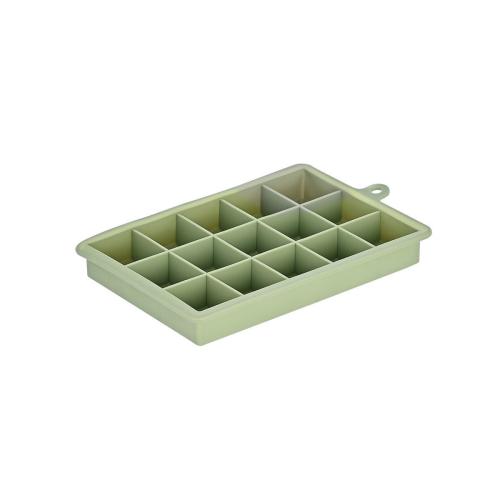 Παγοθήκη Σιλικόνης 15 Θέσεων Mint Green Estia 20x12x3εκ. 01-14995 (Υλικό: Σιλικόνη, Χρώμα: Πράσινο ) - estia - 01-14995