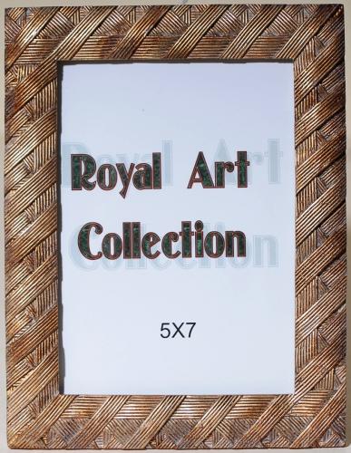 Κορνίζα Πολυεστερική Royal Art 5x7εκ. YUA4/022/57GL (Χρώμα: Χρυσό , Υλικό: Πολυεστερικό) - Royal Art Collection - YUA4/022/57GL