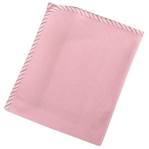 Πάνα Πικέ Βαμβακερή Bebe 80x80εκ. Rige Pink (Ύφασμα: Βαμβάκι 100%, Χρώμα: Ροζ) - Ο Κόσμος του Μωρού - 5205626308119