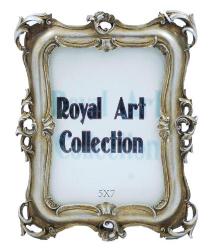 Κορνίζα Χειροποίητη Αντικέ Πολυεστερική Πατίνα Ασημί Royal Art 13x18εκ. YUA2/61/57SL (Χρώμα: Ασημί , Υλικό: Πολυεστερικό) - Royal Art Collection - YUA2/61/57SL