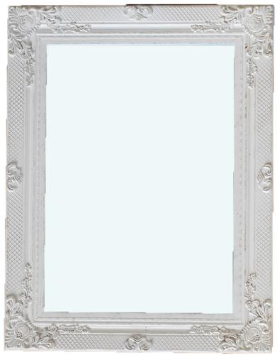 Καθρέπτης Ξύλινος Royal Art 60x90εκ. INA3/3171/90WT (Υλικό: Ξύλο, Χρώμα: Λευκό) - Royal Art Collection - INA3/3171/90WT