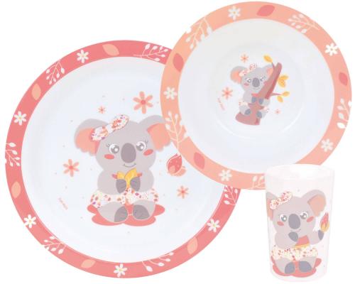 Παιδικό Σετ Φαγητού 3τμχ Koala ANGO 005803 (Υλικό: Πολυπροπυλένιο, Μέγεθος: Παιδικά) - ango - ANGO_005803