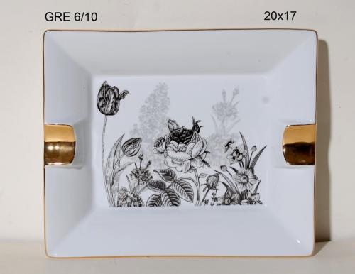 Τασάκι Πορσελάνης Royal Art 20x17εκ. GRE6/11 (Υλικό: Πορσελάνη) - Royal Art Collection - GRE6/11