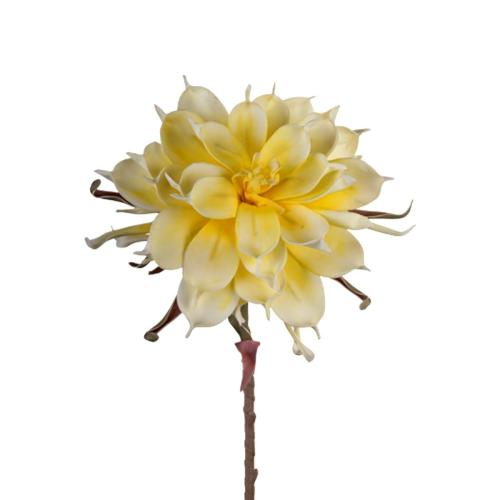 Λουλούδι Κίτρινο Art Et Lumiere 110εκ. 01387 (Σετ 6 Τεμάχια) (Χρώμα: Κίτρινο ) - Art Et Lumiere - lumiere_01387