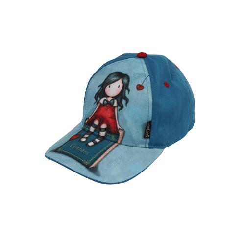 Καπέλο Τζόκεϊ Βαμβακερό One Size 5828 Κόκκινο-Μπλε Santoro (Ύφασμα: Βαμβάκι 100%, Χρώμα: Μπλε) - SANTORO - 430200005828