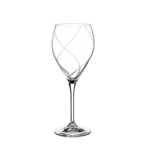 Σετ 6τμχ Ποτήρι Κρασιού Κρυστάλλινο 340ml Lenny 83-2 Capolavoro (Υλικό: Κρύσταλλο, Χρώμα: Διάφανο , Μέγεθος: Κολωνάτο) - Capolavoro - 83-2
