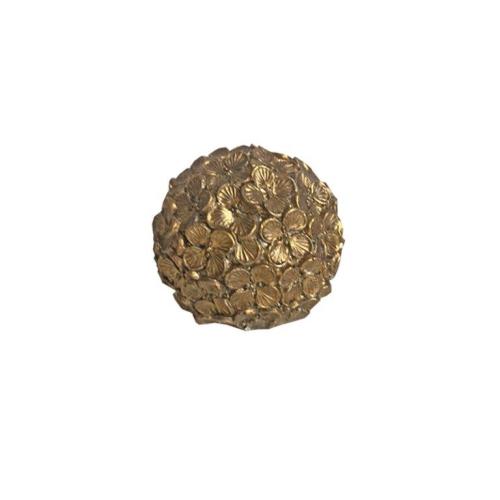 Διακοσμητική Μπάλα Κεραμική Χρυσή Art Et Lumiere 11εκ. 10591 (Υλικό: Κεραμικό, Χρώμα: Χρυσό ) - Art Et Lumiere - lumiere_10591