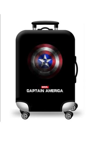 Κάλυμμα Βαλίτσας Medium 56-61εκ. Amber Captain America AM279-02 - AMBER - AM279-02