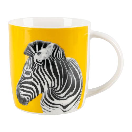 Κούπα Zebra Yellow Sitram 330ml SR00527752 (Σετ 6 Τεμάχια) (Χρώμα: Κίτρινο ) - Sitram - SR00527752