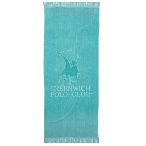 Πετσέτα Θαλάσσης Βαμβακερή 90x190εκ. Essential 3733 Τυρκουάζ Greenwich Polo Club (Ύφασμα: Βαμβάκι 100%, Χρώμα: Τυρκουάζ) - Greenwich Polo Club - 267901903733