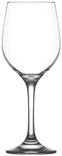 Ποτήρι Κρασιού Σετ 6τμχ Γυάλινο Fame LAV 395ml (Υλικό: Γυαλί, Χρώμα: Διάφανο , Μέγεθος: Κολωνάτο) - LAV - LVFAM55639F