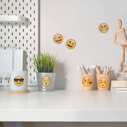 Αυτοκόλλητα Τοίχου Βινυλίου Emoji 15x24εκ. ANGO 59014 - ango - ANGO_59014