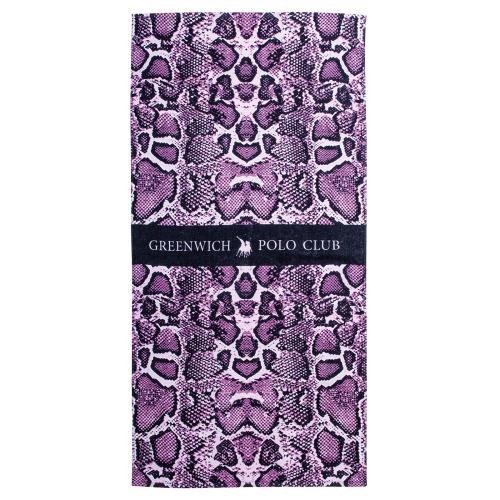 Πετσέτα Θαλάσσης Βαμβακερή 80x170εκ. Essential 3714 Greenwich Polo Club (Ύφασμα: Βαμβάκι 100%, Χρώμα: Μαύρο) - Greenwich Polo Club - 267801703714