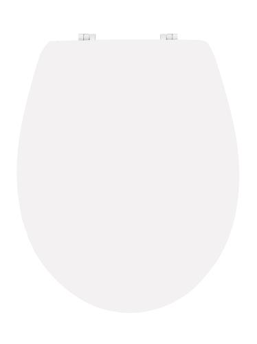 Καπάκι Λεκάνης Mdf Blanc Arvix 36,7x42εκ. AX00004629 (Υλικό: Mdf, Χρώμα: Λευκό) - Arvix - AX00004629