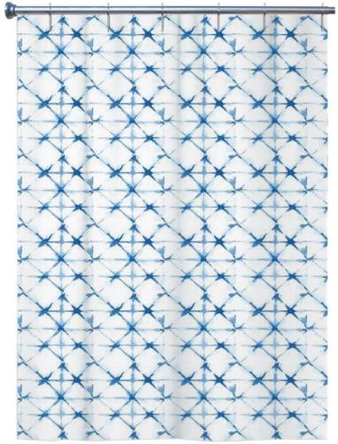 Κουρτίνα Μπάνιου Polyester Tie And Die 180x200εκ. Arvix AX00035479 (Ύφασμα: Polyester) - Arvix - AX00035479