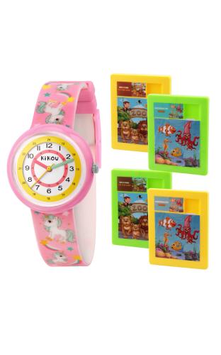 KIKOU PETITS EXPLORATEURS R4551103501 Παιδικό Ρολόι Quartz Ακριβείας