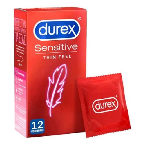 DUREX Sensitive Thin Feel 12τεμάχια