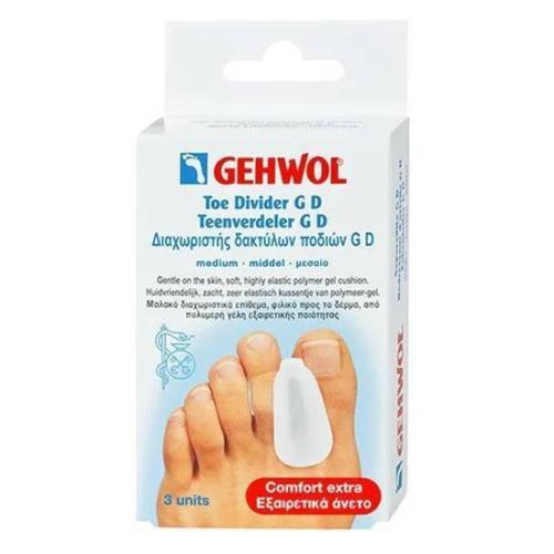 GEHWOL Toe Divider G D Medium Διαχωριστής Δακτύλων Ποδιών G D 3τεμάχιο
