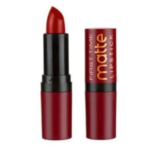 NASSOTI First Time Matte Lipstick σε Χρώμα Strawberry Red No 142 4.2gr