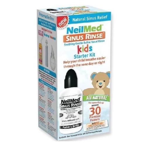 NeilMed Sinus Rinse Kids Starter Kit για Παιδιά από 4 ετών 120ml & Sinus Rinse 30 Φακελάκια