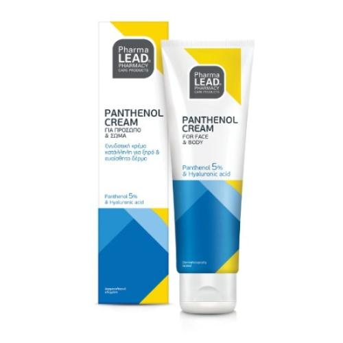 PHARMALEAD Panthenol Cream for Face & Body Ενυδατική Κρέμα Προσώπου Σώματος για Ξηρό & Ευαίσθητο Δέρμα 100ML