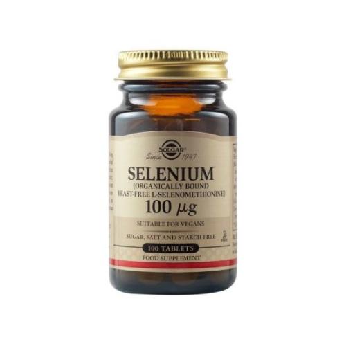 SOLGAR Selenium 100mg 100 Ταμπλέτες