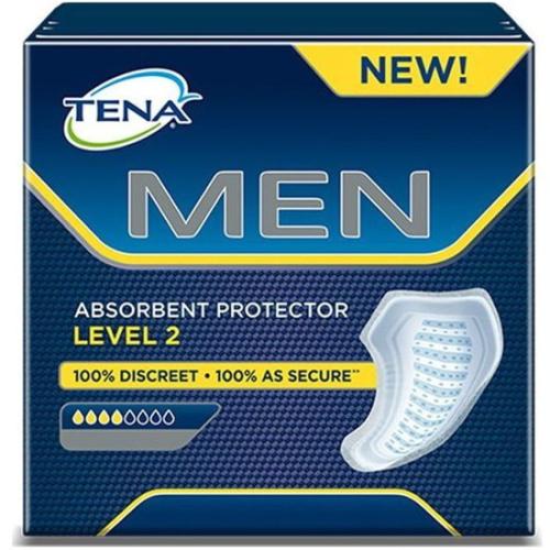 TENA Men Absorbent Protector Level 2 Ανδρικά Επιθέματα Μέτριας Ακράτειας 10 τεμάχια