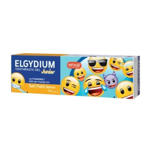 ELGYDIUM Junior Emoji Οδοντόκρεμα Tutti-Fruti 1400ppm 50ml