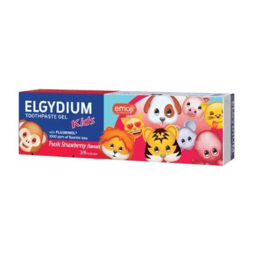 ELGYDIUM Kids Emoji Οδοντόκρεμα Φράουλα 1000 ppm 50ml