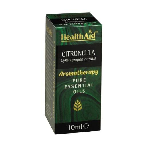 HEALTH AID PURE Citronella Oil (Cymbopogon nardus) 10ml