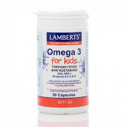 LAMBERTS Omega 3 For Kids 30caps