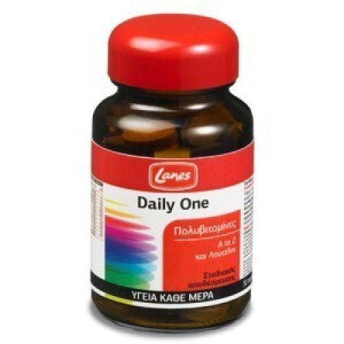 LANES Daily One Πολυβιταμίνη για Καθημερινή Αναπλήρωση των Διατροφικών Ελλείψεων 30 Tabs