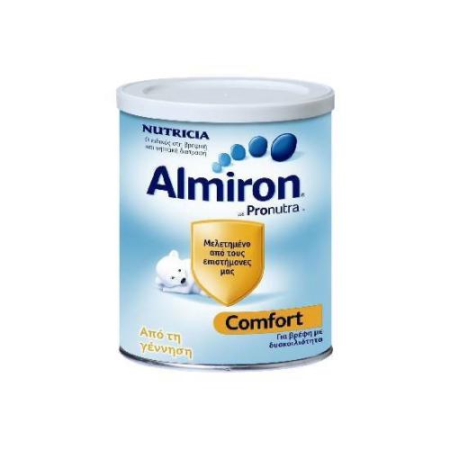 NUTRICIA Almiron Comfort συνιστάται για τη διατροφική αντιμετώπιση της δυσκοιλιότητας 400 gr