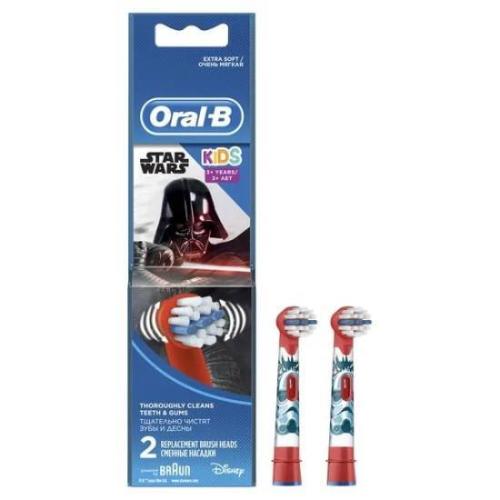 ORAL-B Stages Power Star Wars Ανταλλακτικά για Ηλεκτρική Παιδική Οδοντόβουρτσα 2 τεμάχια
