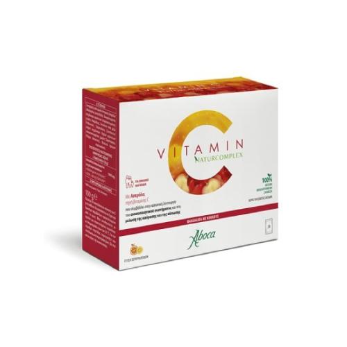 ABOCA Vitamin C Naturacomplex Συμπλήρωμα Διατροφής για Ενίσχυση του Ανοσοποιητικού 20 Φακελάκια