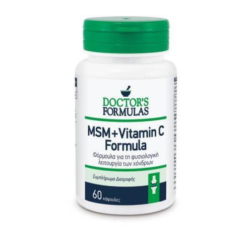 DOCTOR'S FORMULAS Msm + Vitamin C Formula 60caps