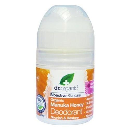 Dr.Organic Manuka Honey Φυσικό Αποσμητικό σε Roll-On Χωρίς Αλουμίνιο 50ml