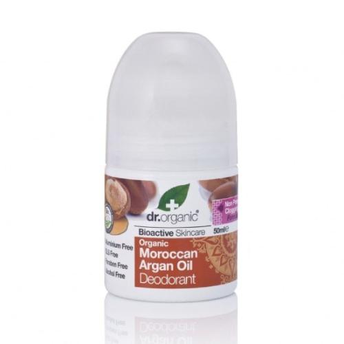 Dr.Organic Moroccan Argan Oil Deodorant Αποσμητικό με Βιολογικό Μαροκινό Έλαιο Αργκάν 50ml