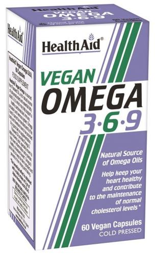 HEALTH AID Vegan Omega 3-6-9 60caps