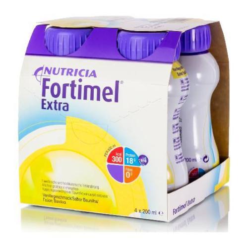 NUTRICIA Fortimel Extra Βανίλια 4 x 200ml