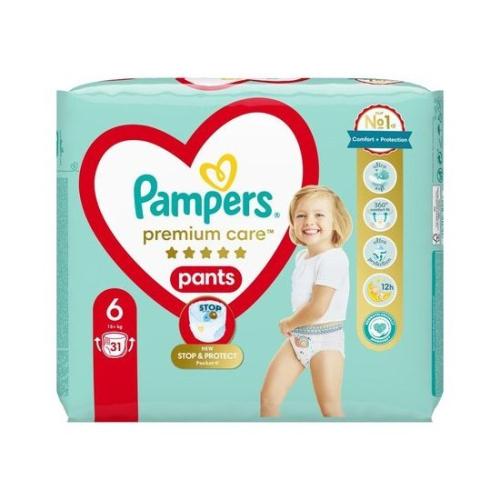 PAMPERS Premium care Pants No 6 15+ kg 31 τεμάχια