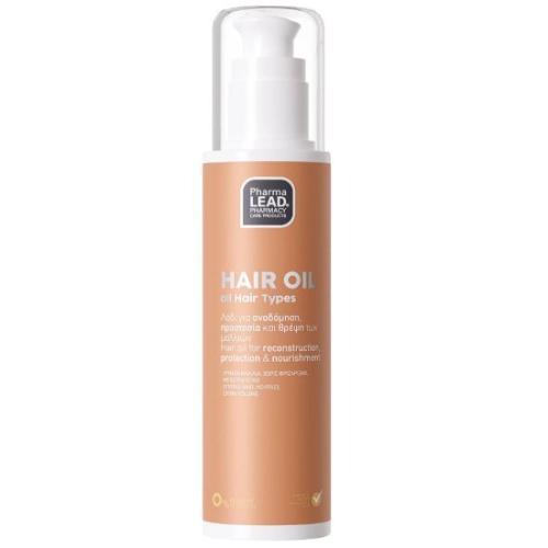 PHARMALEAD Hair Oil Λάδι Μαλλιών για Αναδόμηση, Προστασία & Θρέψη 125ml